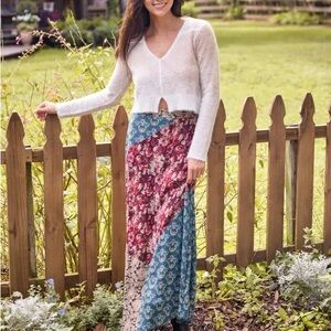 Natural Life Come Together Maxi Skirt